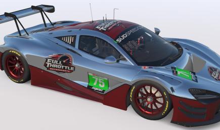 McLaren 720s EVO GT3   Full Throttle Motorsports   MEC