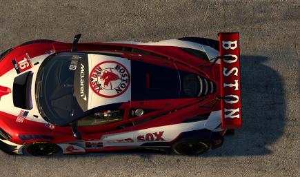 McLaren 720s GT3 EVO Boston Red Sox