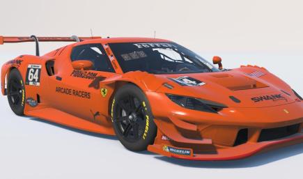 Flo Orange ARCADE RACERS