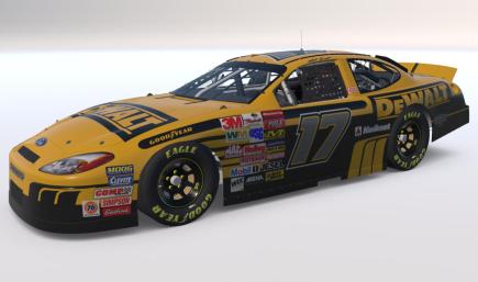 Matt Kenseth RFK DeWalt Ford Taurus Super Speedway (Custom Number) 