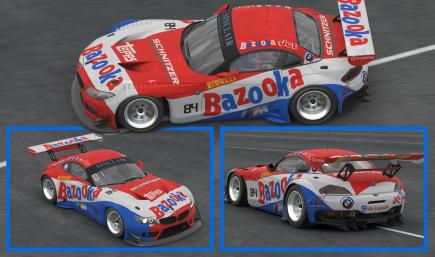 BMW Z4 GT3 Bazooka