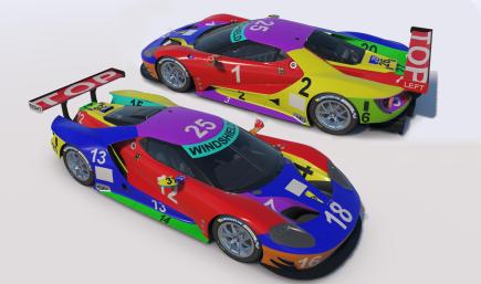 Ford GT 2017 colors