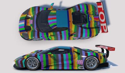 Ford GT 2017 Stripes