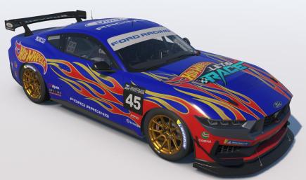 Hotwheels Mustang Challenge Mustang GT4