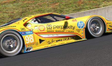 Lewis Hamilton Tribute Ford GTE