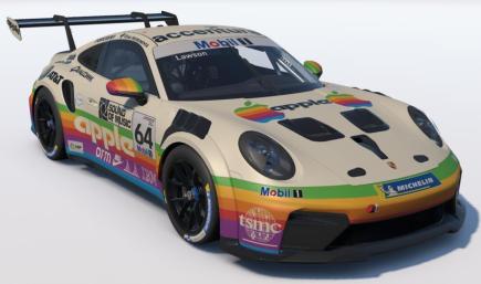1970s Apple Inc. Porsche 911 Cup (992.2)