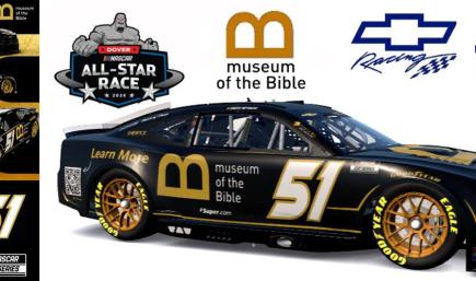 2026 RWR # 51 Cody Ware / Museum of the Bible Chevrolet Camaro ZL1 at Dover.