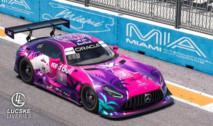 AMG GT3 Max Verstappen Miami inspired