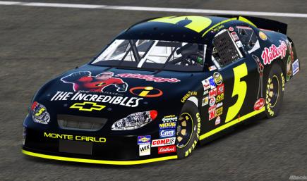 Terry Labonte 2004 Kelloggs/ The Incredibles (Sim #)