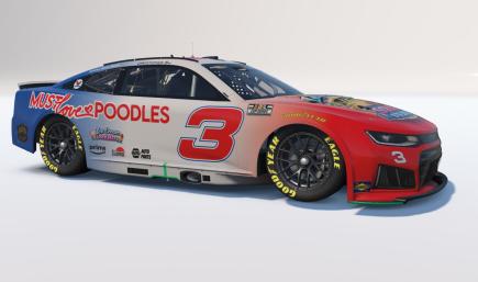 2026 Christopher Muise #3 Must Love Poodles Patriotic Chevrolet ZL1 1LE