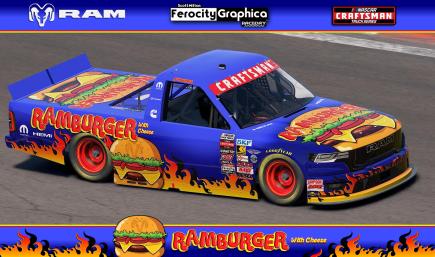 Ramburger NASCAR Truck Series RAM (No Numbers)
