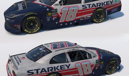 2026 William Sawalich Starkey RWB OReilly Toyota Supra No Num