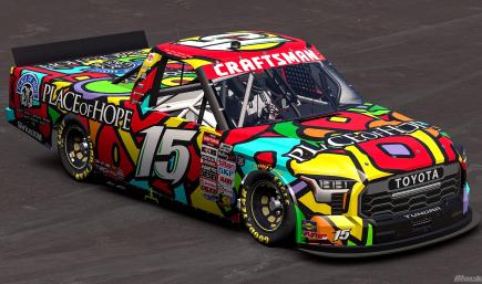 2026 Tanner Gray #15 Place Of Hope Biffle Tribute (No Number)