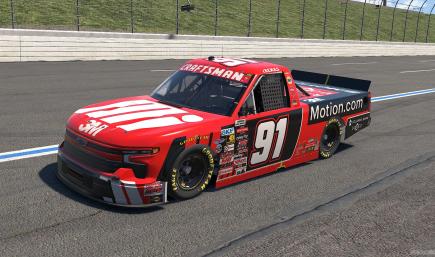 Christian Eckes MiMotion 2026 Paint Scheme (Sim Stamped)