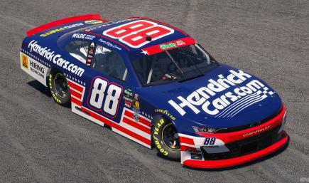 2026 Rajah Caruth Hendrick Cars.com Patriotic Chevrolet