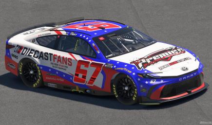 Pete Tart - 2026 DiecastFans / Premier Racing Setups Patriotic