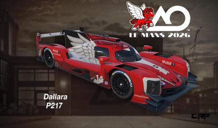 AO Racing LMP2 LeMans 2026 Replica