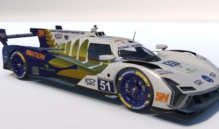KSR - Kiwi Sim Racing - Cadillac LMDh - Gold