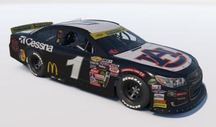 Auburn University Jamie McMurray Throwback