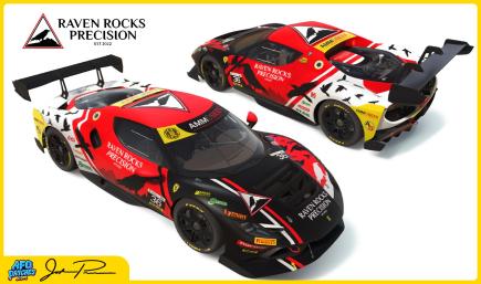 Raven Rocks Precision / AmmoSeek - Ferrari 296 Challenge #36
