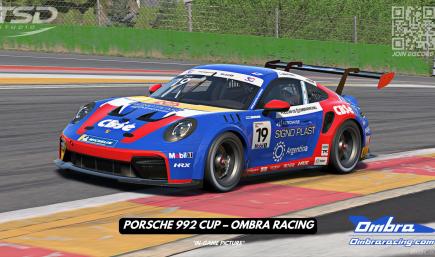 Porsche 992 Cup – Ombra Racing #19 (Luciano Martinez)