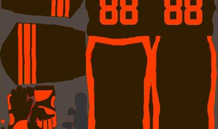 Cleveland Browns Suit - David Westover #88