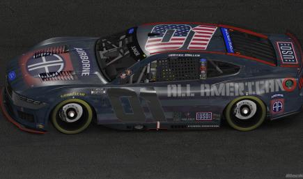 Myke Miller #01 82nd Airborne Memorial Day paint.