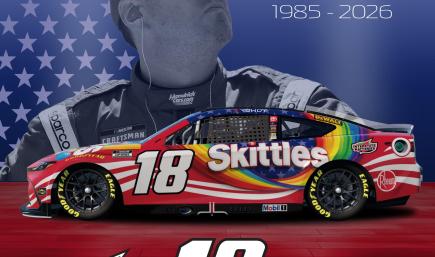 2026 Kyle Busch Skittles Tribute Toyota Camry No Num