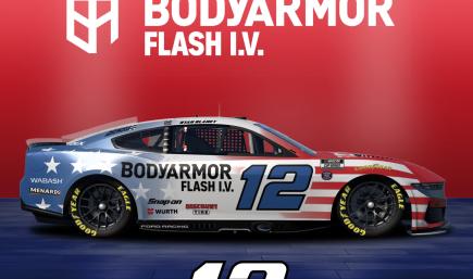 2026 Ryan Blaney Body Armor Flash IV Ford Mustang Nextgen No Num