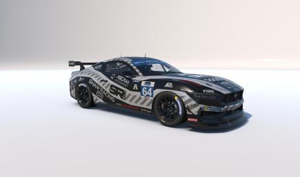 Ford Mustang GT4 Sham Racing Grey