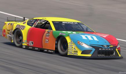 Kyle Busch M&M Super Late Model Concept (Non Custom #)