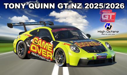 Tony Quinn 2025/26 GT NZ Championship