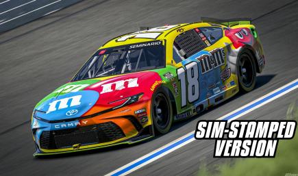 Kyle Busch | 2019 M&Ms Championship Tribute | Toyota NextGen | SIM-STAMPED
