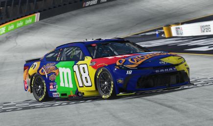 Kyle Busch 2026 M&Ms Caramel Cup Camry (No Numbers)