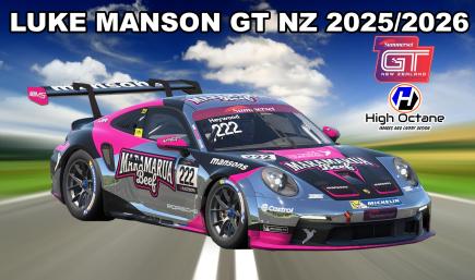 Luke Manson 2025/26 GT NZ Championship