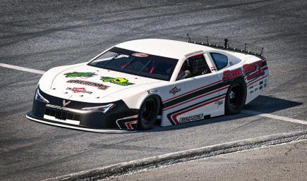 Brandon Barker - 2026 Super Late Model (sim stamped number)