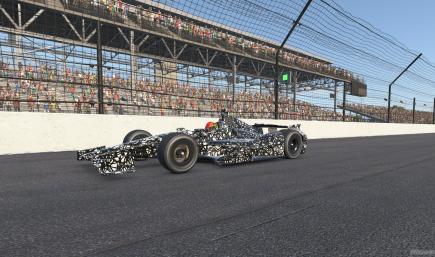 Indycar Dallara DW12 dazzle