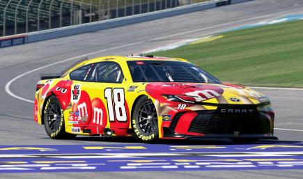 Kyle Busch 2026 M&Ms Red Nose Day Cup Camry (No Numbers)