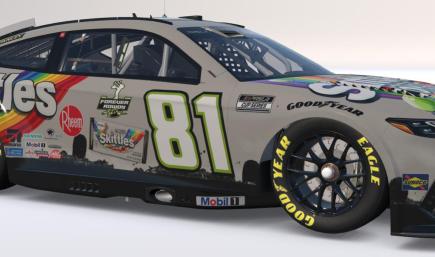 #81 - Eli OQuinn - Skittles Zombie / Kyle Busch Tribute - PRSL Cup Series Season 3