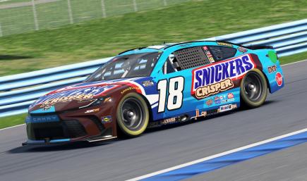 Kyle Busch 2026 Snickers Crisper Cup Camry (No Numbers)