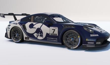 Porsche 911 Cup (992.2) - AlphaTauri Concept