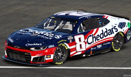 Kyle Busch 2026 Cheddars Patriotic (Sim #)