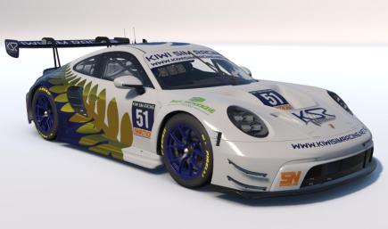 KSR Porsche GT3 2026 Gold