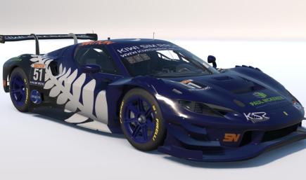 KSR - Kiwi Sim Racing - Ferrari 296 GT3 - Alt