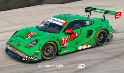 Official 2026 AO Racing IMSA GTD Pro #77 Roxy GT3 Rawr Detroit