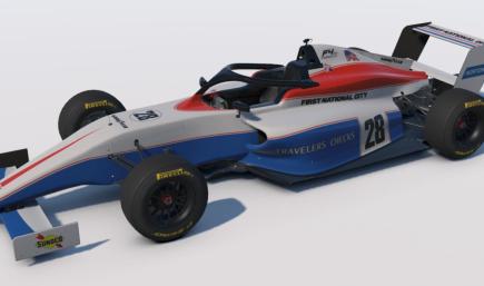 F4 Penske F1 Team livery