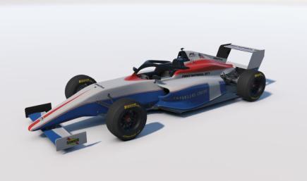 F4 Penske F1 Team livery ( SIM STAMPED ) 