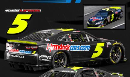 HendrickCars.com - Kyle Larson | Kyle Busch CarQuest Tribute