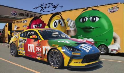 Toyota GR86 Kyle Busch M&Ms