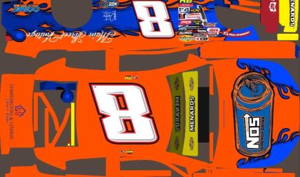 #8 NOS / Porter Shirts Chevrolet SS ARCA Car